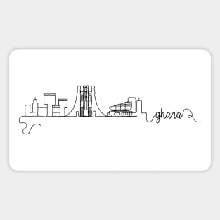 Ghana City Signature Magnet